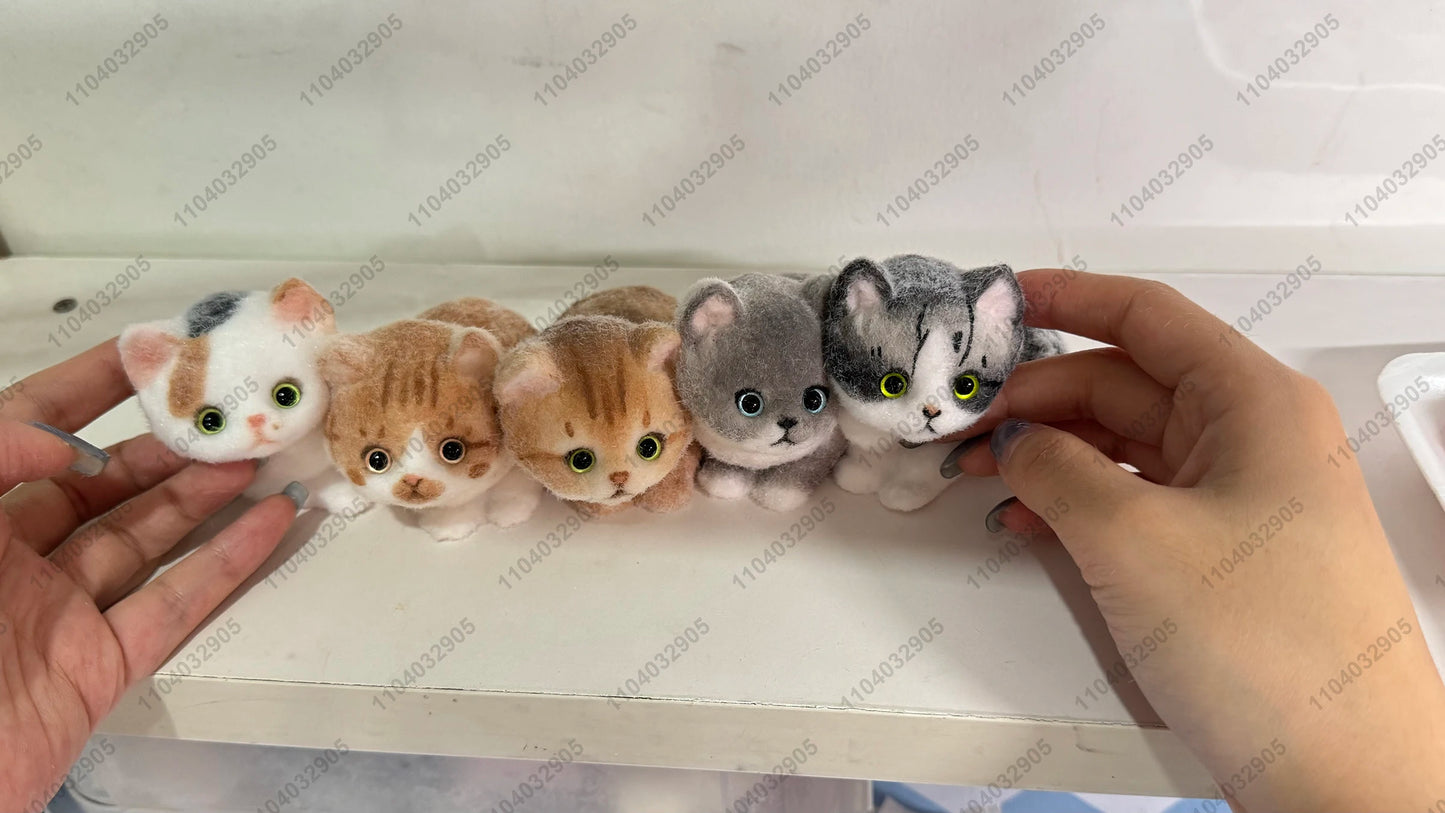 Kitty Taba Squishy Soft Cat Fidget Toy ASMR Cute Animal Squeeze Toy Anti Stress Funny Toys For Children Christmas Party Gift