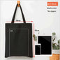 Canvas Cotton bag grocery handbag Foldable Fabric tote bag portable Storage organizer Shopping bag for woman Cloth organizer bag