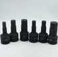 3/4 Inch 100mm Impact Screwdriver Hex Bit Socket Electric Wrench Drill Adapter H12 to H32 Cr-Mo Hand Tool for Auto Repair
