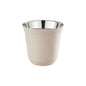 80ml New Simple Flat Bottom Cup Stainless Steel Double-layer Inner Tank Capsule Coffee Cup High-grade Solid Color Water Cup