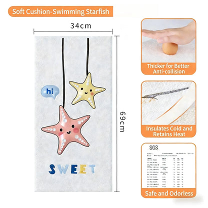 Self-Adhesive Anti-Collision Wall Padding for Kids, Tatami Style Bedside Headboard Cushion, Soft Wall Protector for Bedroom