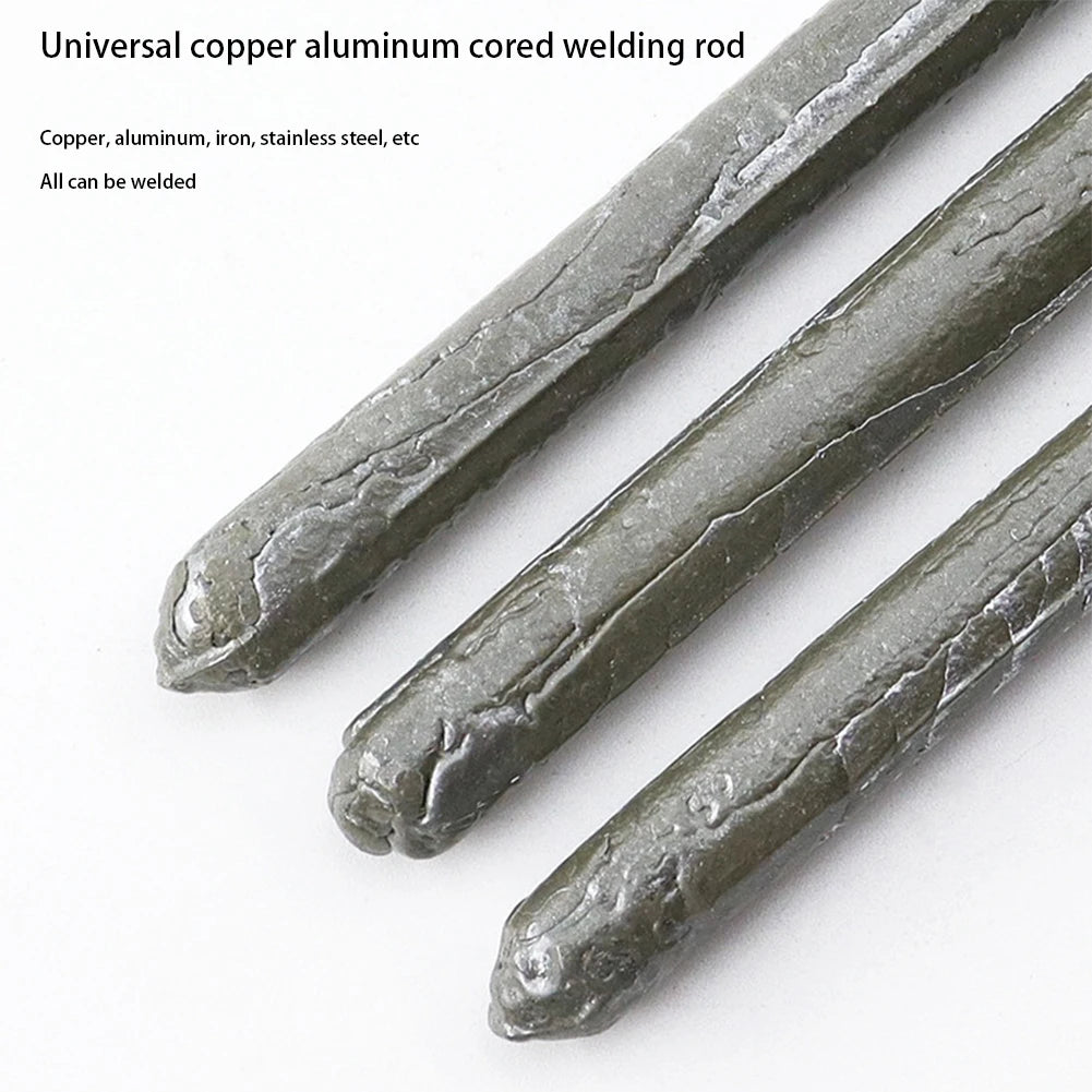 3-12PCS Low Temperature Easy Melt Universal Welding Rod Stainless Steel Copper Iron for Soldering Repairing Rod 78mm Easy Broken