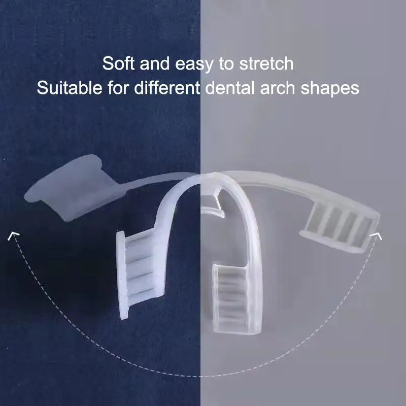 💄1/2/5pcs Bruxism Mouth Guard Sleep Mouthguard Splint Clenching Dental Braces Alignment Trainer Sleep Aid Teeth Protector Tools