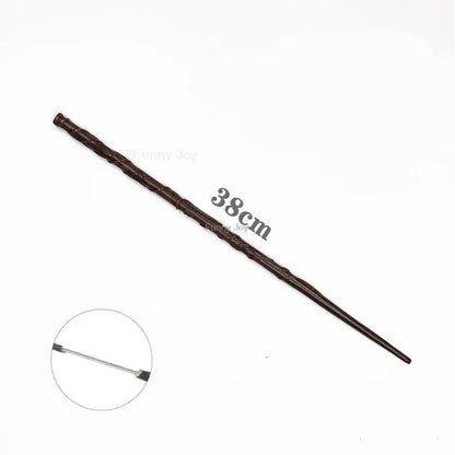 Anime Cosplay Metal Core Magic Wand Decoration Toy Accessories For Kids Bacchetta Di Plastic Magic Stick