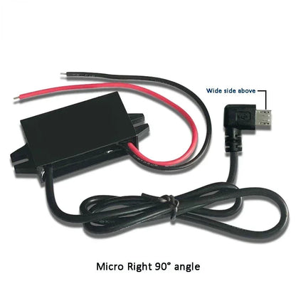 12V 24V 36V 48V Buck 5V 3A Charging Converter DC-DC Step Down Converter for Battery With Multi Types USB Jack Female USB
