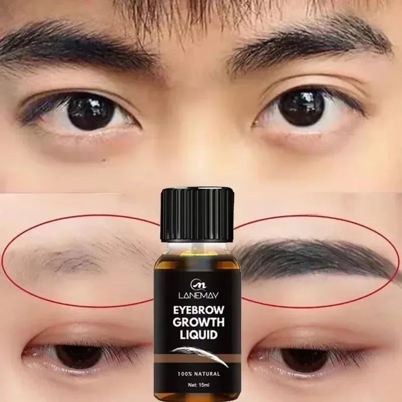 Eyebrow Growth Serum Anti Hairs Loss Product Prevent Baldness Eyelash Hair Growth Fuller Thicker Lengthening Eyebrow Makeup