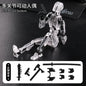 13 Action Figure Titan Multi-Jointed Movable Shapeshift Robot T13 Action Mannequin Character and Dog Figure Toys gifts for kids