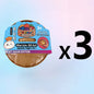 Premium Squishies Dumpling Bun Toy, Slow Rising PU Dumpling Stress Ball, Safe Non-Toxic Stress Relief Fidget Toy for Home