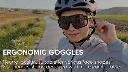 BUCKLOS Cycling Glasses Bike Goggle Outdoor Sport UV Protection Eyeswear Sunglasses Basic/Polarized Bicycle Glasses for Road MTB