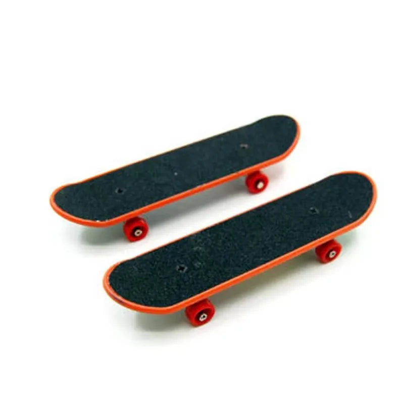 3 PCS Fingerboard Finger Scooter Mini Skateboard Deck Alloy Antistress Tech Bracket Desktop Toys Training Cool Extreme Sport