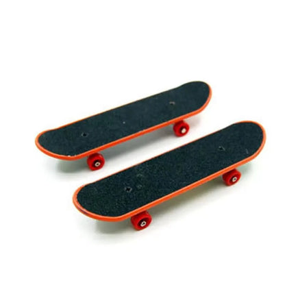 3 PCS Fingerboard Finger Scooter Mini Skateboard Deck Alloy Antistress Tech Bracket Desktop Toys Training Cool Extreme Sport