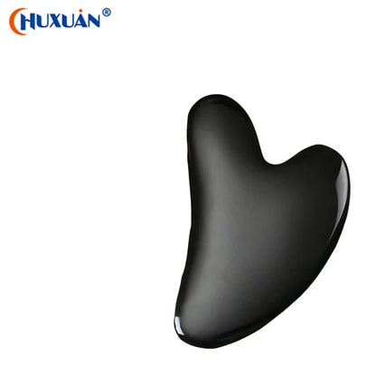 Q Natural Ox Horn Gua Sha Massage Tool Set Skin Lifting Effect Smooth Edges For Daily Skincare Whole Body Massage