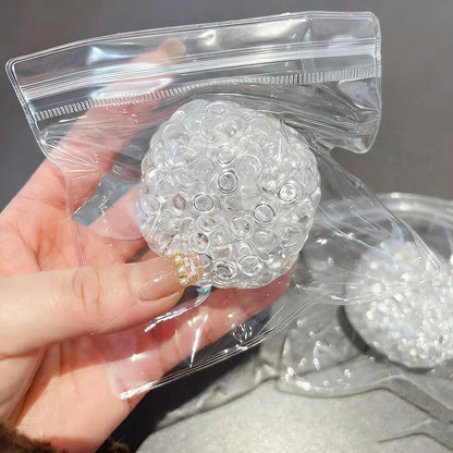 Ice Bead Squishy Balls Super Soft Mochi Fidget Toy Slow Rebound Texture for Anxiety Relief & Relaxation Squeezing Soothing Toy