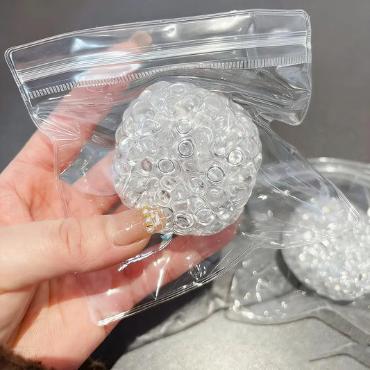 Ice Bead Squishy Balls Super Soft Mochi Fidget Toy Slow Rebound Texture for Anxiety Relief & Relaxation Squeezing Soothing Toy