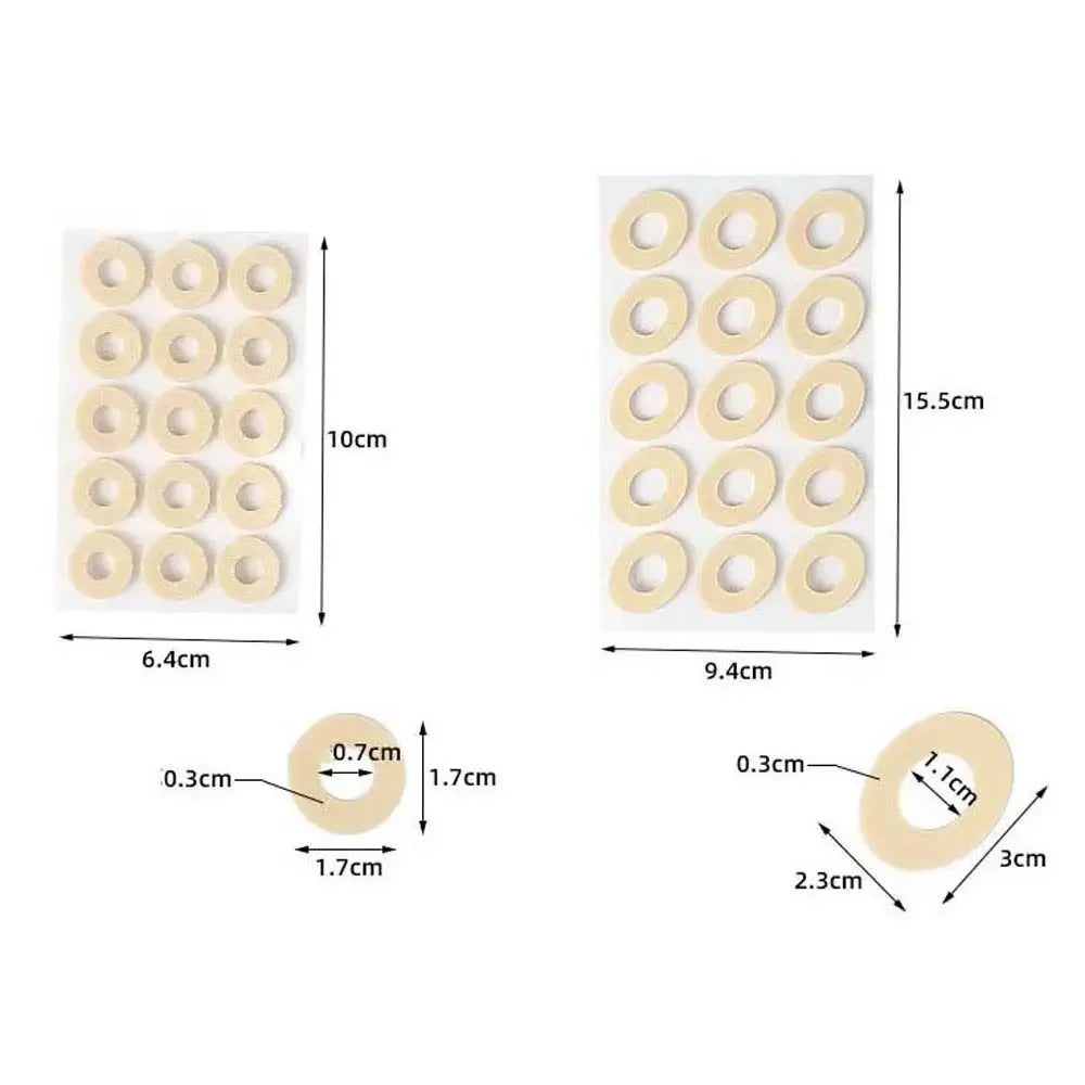 Sleeve Pads Pedicure Tools Latex Toe Pads Callus Cushions Pads Bunion Protector Foot Corn Bunion Pads Foot Anti-wear Sticker