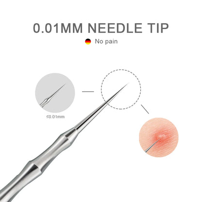 New German Blackhead Clip Tweezers Acne Blackhead Removal Needles Pimples Beauty Artifact Blemish Extractor Remover Needle Tool