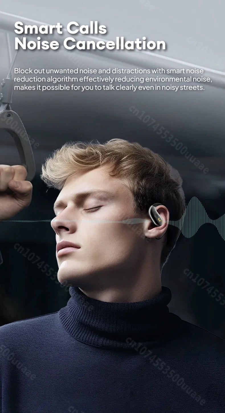 Słuchawki Monster Open Ear AC360 Air Conduction Bluetooth 5.4 Ture Wireless Earphones Stereo 360° OWS Bezprzewodowy Zestaw Słuchawkowy Sportowy