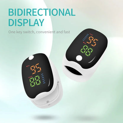 Finger Pulse Oximeter Medical Portable blood oxygen oxymetre Heart Rate Saturation Meter OLED Oximetro de dedo LED Display