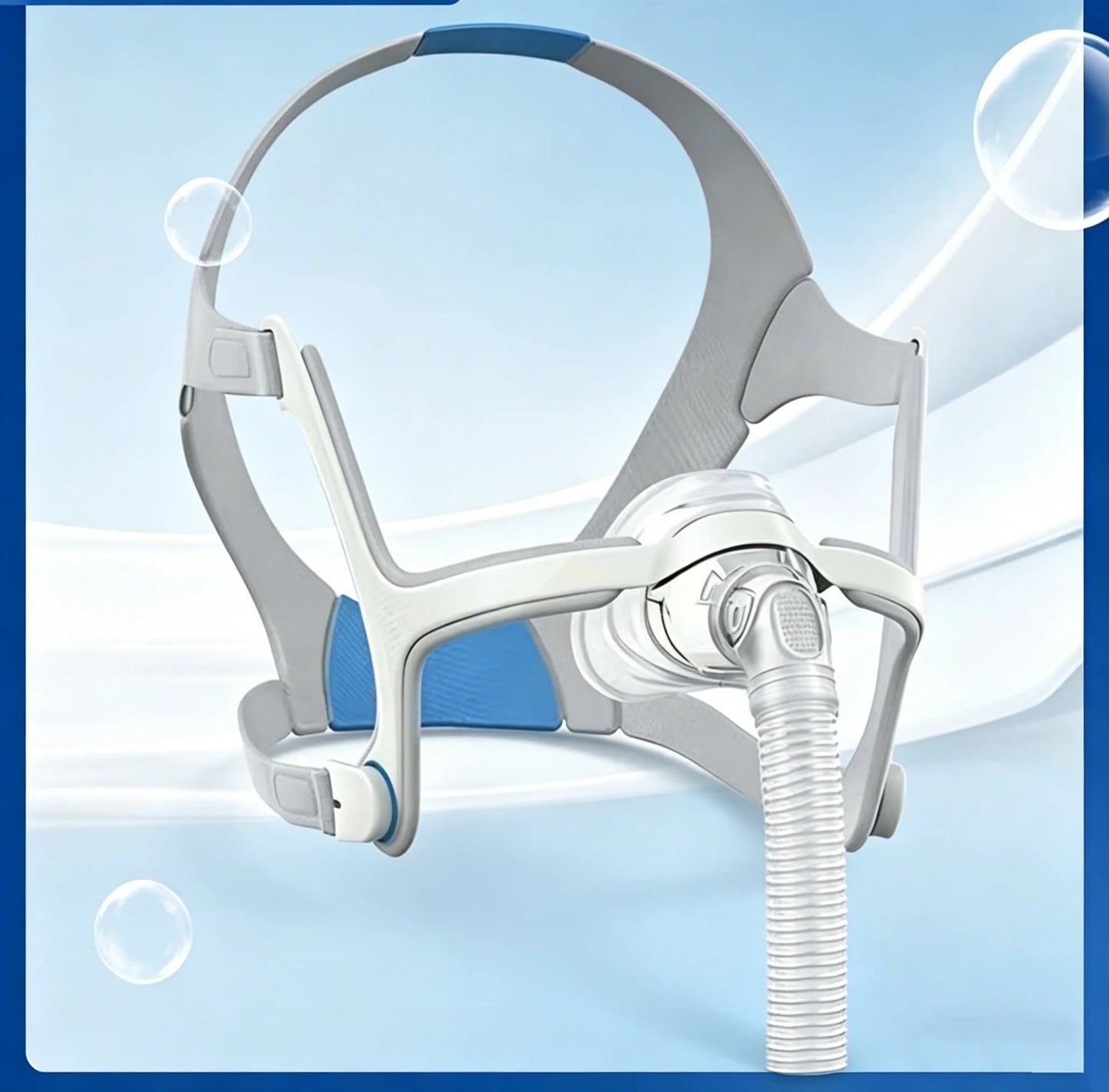 ResMed AirFit N20 Nasal Mask Set, CPAP Compatible, Reusable Frame Elbow Assembly Kit with Headgear Frame Tube N20 Cushion