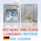 GB/GBC Real Time Clock Pokemon Crystal/Gold/Silver Version Video Game Cartridge with Battery USA/NOE/FRA/ESP/ITA Version