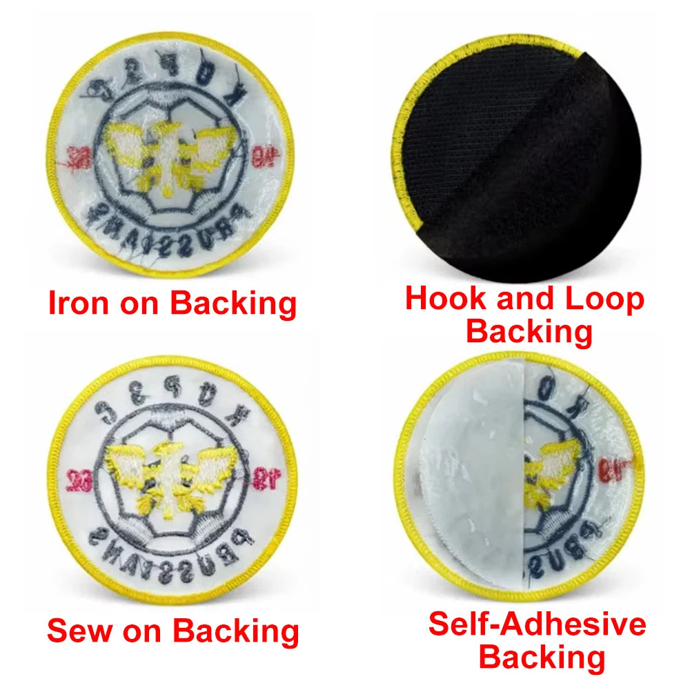Custom Embroidered Patches For Clothes Personalized Iron On Patch Embroidery Name Logo For Team Brand Company Uniform Decor DIY