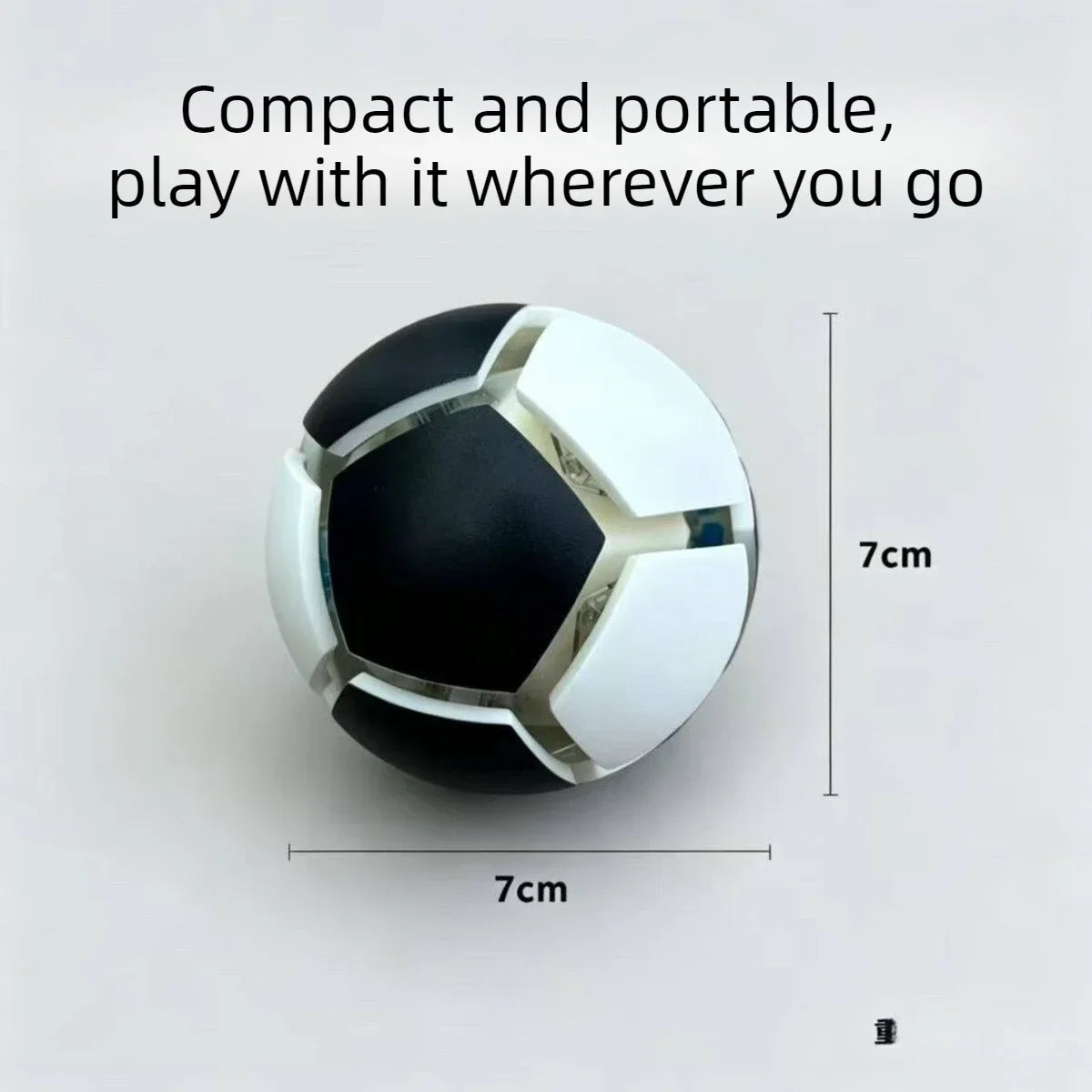 Football Soccer Keychain Fidget Stress Relief Pendant Multi National Team Souvenir Portable Decompression Toy With Gift Box