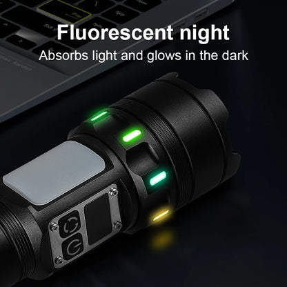 NEW 89000000LM Ultra Bright LED Flashlight Most Powerful Torch Light Rechargeable Portable Lamp With Magnet  For Camping Lantern