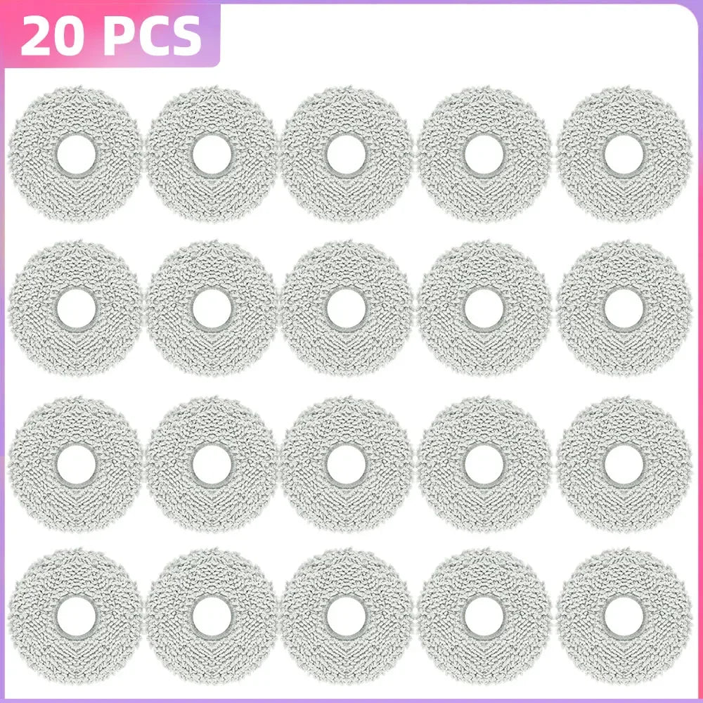 Parts For Ecovacs Deebot T30C / T30C OMNI Parts Main Roller Side Brush Filter Mop Cloth Dust Bag