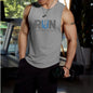 2026 Summer New Fashionable Printed Sleeveless T-shirt for Men's Sports Training Basketball Tank Top Loose Quick Drying