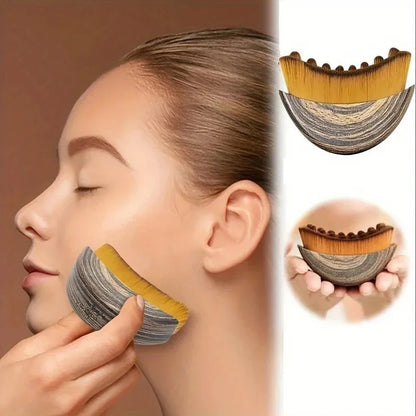 Facial Massage Brush Lymphatic Contour Care Beauty Tool with Storage Box for Facial Stimulating And Contouring