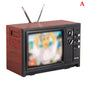 Mini Retro TV Miniature Ornaments DollHouse Toy Ornaments 5.7 * 2.4 * 3.4cm