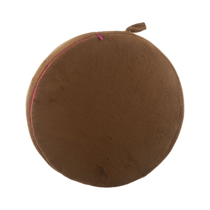 Cartoon Fruits Print Round Bar Chair Cushion Cover Anti-Slip Seat Cushion Slipcover Soft Stool Cushion Covers For Living Dining