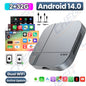 Android Smart AI Box 4G+64G/2G+32G Wireless CarPlay Android Auto TV Box For Youtube Netflix For VW Nissan Toyota Hyundai Ford