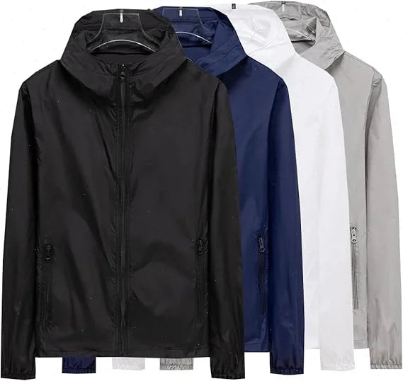 Men Hooded Jacket Summer Breathable Sunshade Coat Boy Sun Protection Clothing Fishing Hunting Clothes Quick Dry Skin Windbreaker