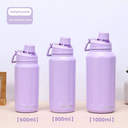 Large Capacity Portable Outdoor Sports Stainless Steel 316 Insulated Water Bottle Handheld Water Jug for Men from Mainland China