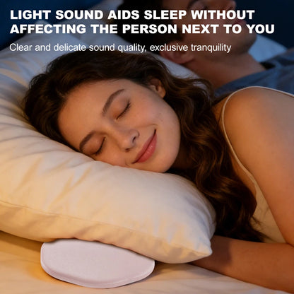 Under Pillow Bluetooth Sleep Speaker Portable Bedside Audio Device Soft Pillow Speaker For Relaxation Sleeping & Home Relaxation