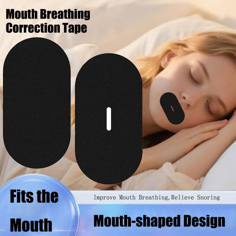 30/90/210 Pcs Anti Snoring Sleep Mouth Tape Best Breathing Nasal Strips Medical Grade Improved Sleeping Snoring Relief Sleep Aid