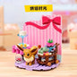 Pokemon Cartoon Pikachu Building Blocks Bulbasaur Toy Children's Assembled Model Pet Elf Kid Children Gift Compatible With Lego