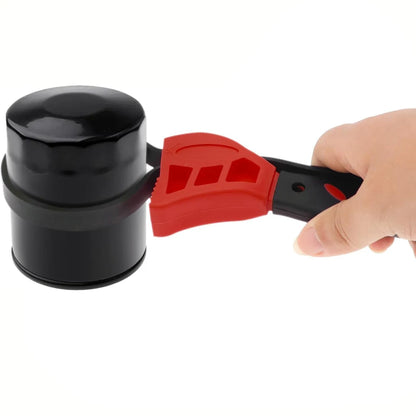 6inch Multifunctional Belt Wrench Oil Filter Puller Strap Spanner Chain Wrench Strap Opener Adjustable Disassembly Tool
