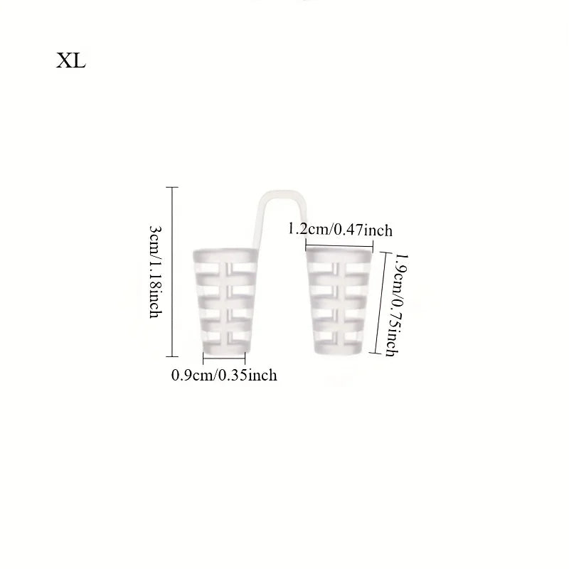 Snore Reducing Devices, 5 Sizes x 2, Nose Expander for Improved Sleep and Breathing Assistance, Formaldehyde-Free, Safe