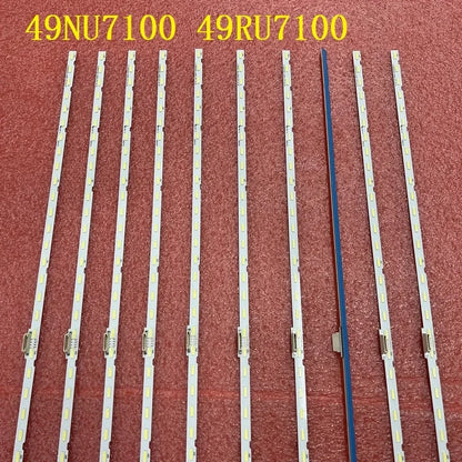 LED Backlight Strip For Samsung UE49NU7140U UE49NU7100 UE49NU7170U UE49NU7100U UE49NU7670 UE49NU7102 UE49NU7379