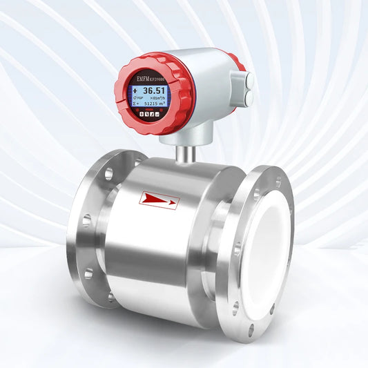 Digital Electromagnetic Flow Meter with LCD Display  for DN15 to DN300 Pipes  Pulse and 4-20mA Output