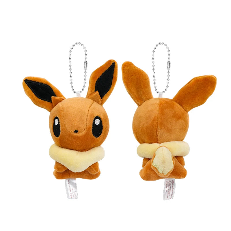 Pokemon Plush Keychain Anime Jigglypuff Gengar Sprigatito Urchin Mimikyu Sylveon Mew Umbreon Rowlet Stuffed Plushies Toys Gifts