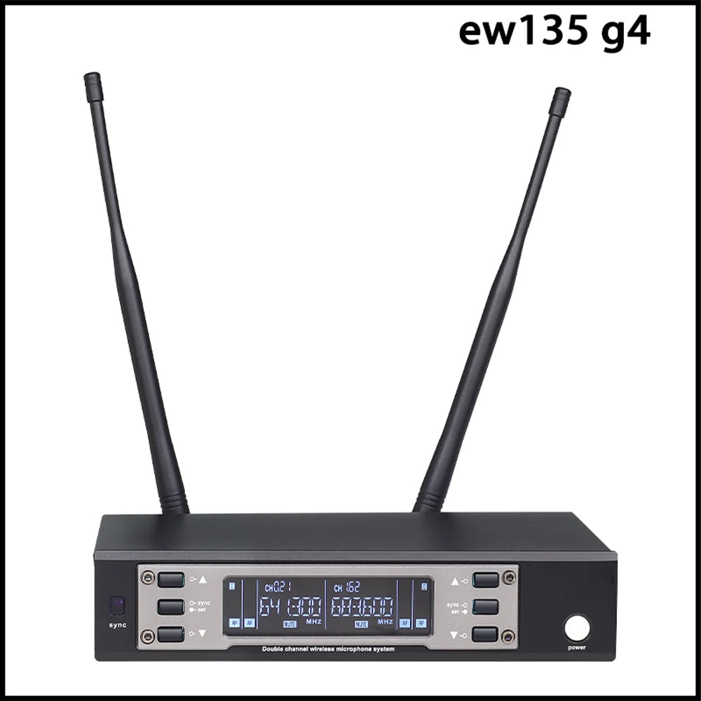 Professional 135G4 SKM9000 2 Channel UHF Wireless Dynamic Microphone 100G4 System DJ Karaoke Stage Performance