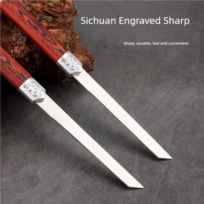 Exquisite stainless steel small straight knife fruit knife facas sushi household sharp portable magic pen hand meat knife