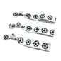Blue Football Birthday Party Decoration Supply Birthday Soccer Plates Cups Napkins Towel Paper Tableware Tablecloth Party Favor