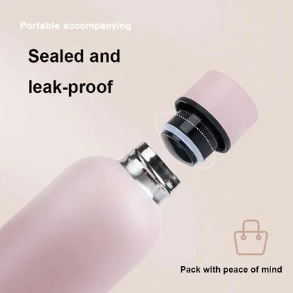 350-750ML Stainless Steel Thermos Cup Portable Small Mouth Water Cup Travel Outdoor Sports Water Bottle Vacuum Flask Gym Kettle