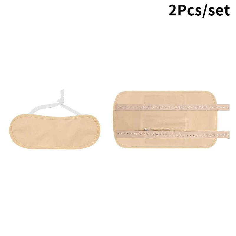 Reusable Waist Wrap Castor Oil Pack Kits For Insomnia Constipation Inflamma Back Massager Waist Massage Tools Accessories