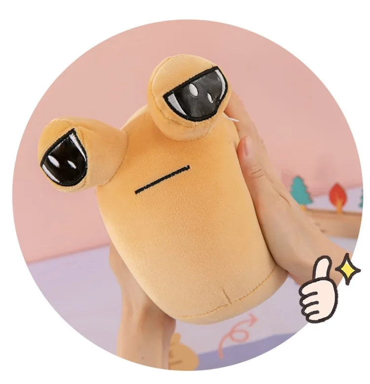 13-40cm My Pet Pou Kawaii Plush Toy Stuffed Animal Game Soft Anime Doll Cotton Sofa Sleeping Pillow Birhday Gift for Children