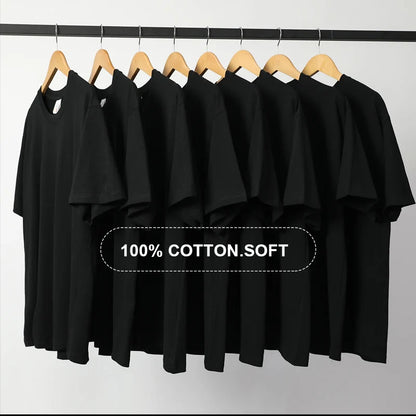 Summer 100% Cotton T Shirts,Short Sleeve Crew Neck Tops,Oversize Tee,Soft T Shirt for Women